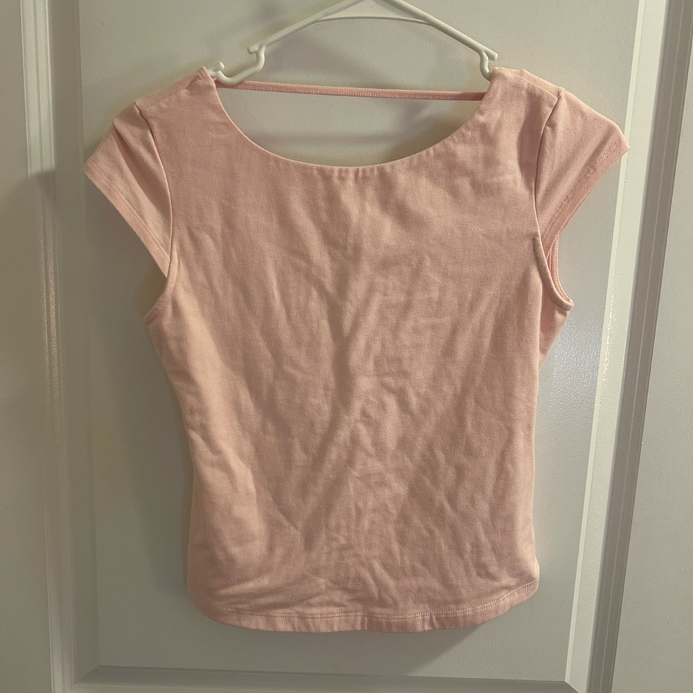 Garage Light Pink Short Sleeve Tee